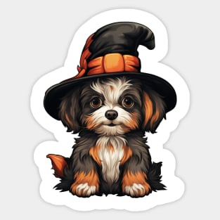 Halloween Cute puppy Dog Sticker